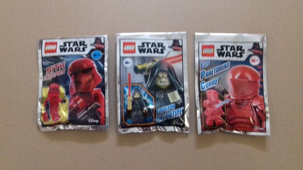 Stt erk bontatlan Star Wars LEGO Palpatine Sith Troopers Elit Foxr