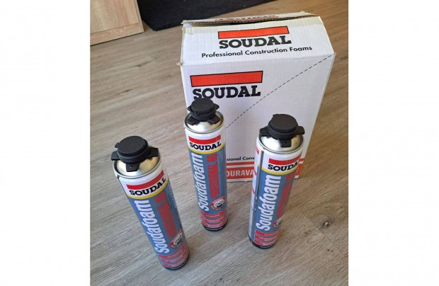 Soudal purhab ,pisztolyhab 750 ml