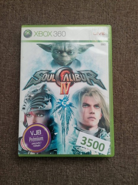 Soul Calibur IV Xbox 360 jtk elad! Soul calibur 4