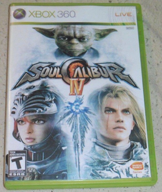 Soul Calibur IV. (Verekeds) Gyri Xbox 360 Jtk Akr flron