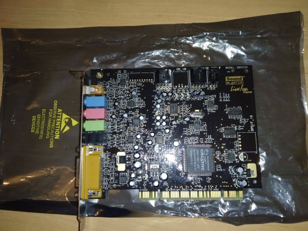 Sound Blaster Live 5.1 retro hangkrtya