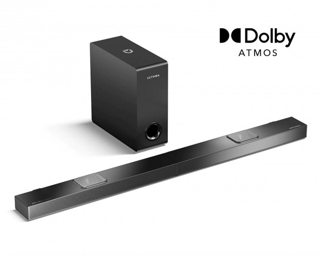 Soundbar Ultimea Nova S70 3.1.2 Hangprojektor 390W Dolby Atmos hangsz