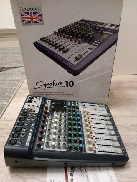 Soundcraft Signature 10 kever