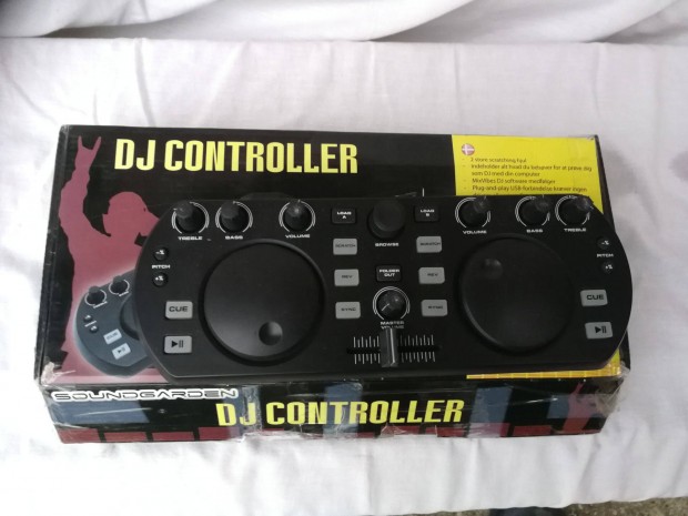 Soundgarden DJ controller, mixer, kever elad