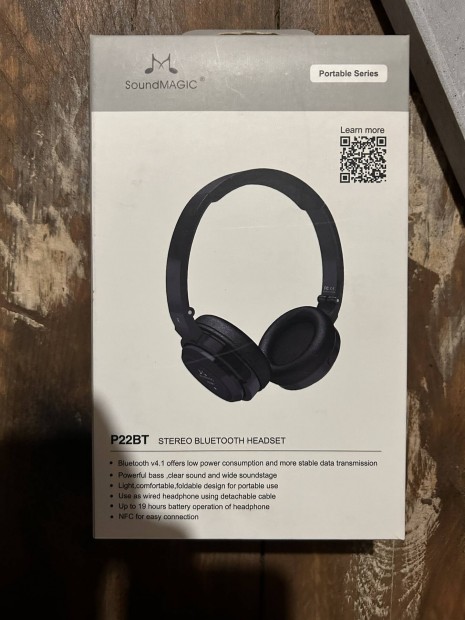 Soundmagic Bluetooth fejhallgat elad (j) 