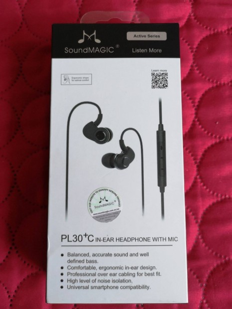 Soundmagic PL30+C flhallgat lhallgat