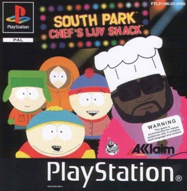 South Park Chef's Luv Shack, Boxed PS1 jtk