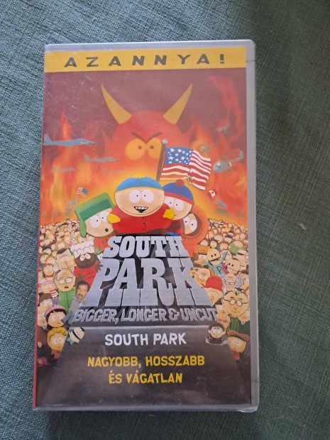 South Park - Nagyobb, hosszabb s vgatlan VHS