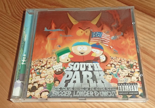 South Park - Nagyobb, hosszabb s vgatlan filmzene CD 