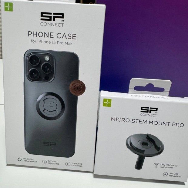 Sp Connect tok Iphone 15 Pro Max-hoz + Micro Steam Mount