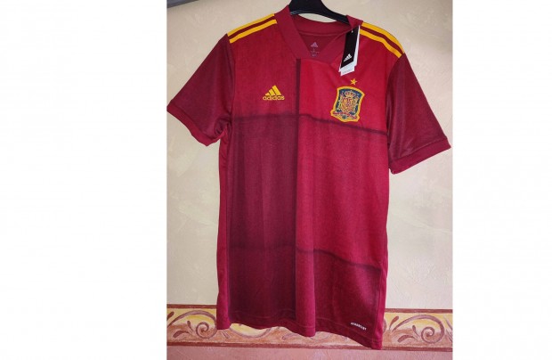 Spanyol vlogatott 2021 eredeti adidas piros mez (M, L)