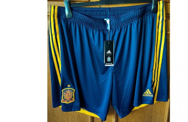 Spanyol válogatott sötétkék eredeti adidas rövid nadrág (3XL)