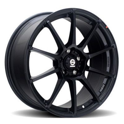 Sparco ASSETTO GARA Matt Black 8X18 5X110 ET38 CB73,1 | alufelni |