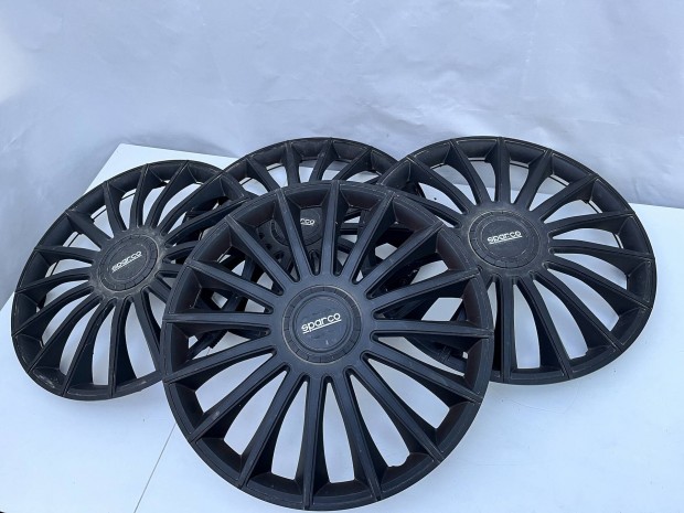Sparco fekete dsztrcsa 16" 16 colos Treviso