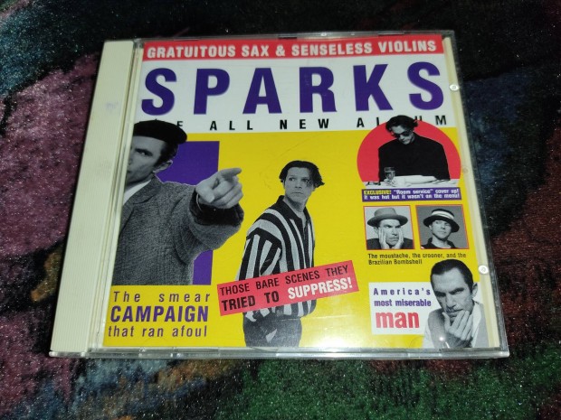 Sparks - Gratuitous Sax & Senseless Violins CD (1994)