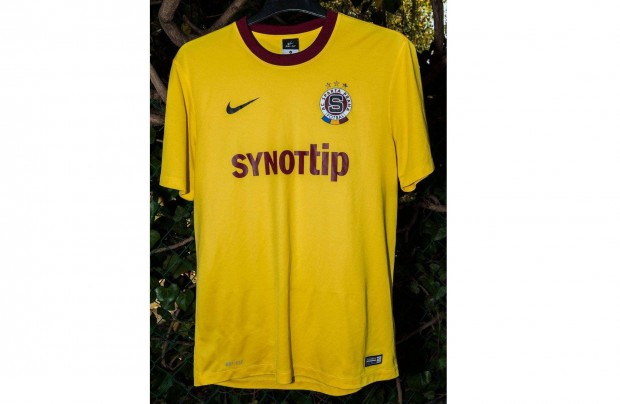 Sparta Praha eredeti 2015-16-os sárga Nike mez (L)