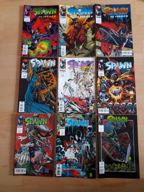 Spawn vol. 1. 1-18. szm (Semic) + vol. 2. 1. szm