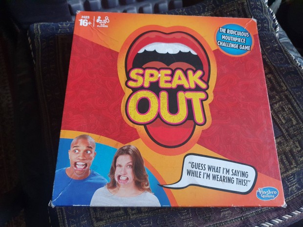 Speak Out trsasjtk - Hasbro -Mondd ki - angol nyelv