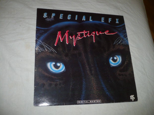 Special efx mystique LP bakelit lemez nmet nyoms