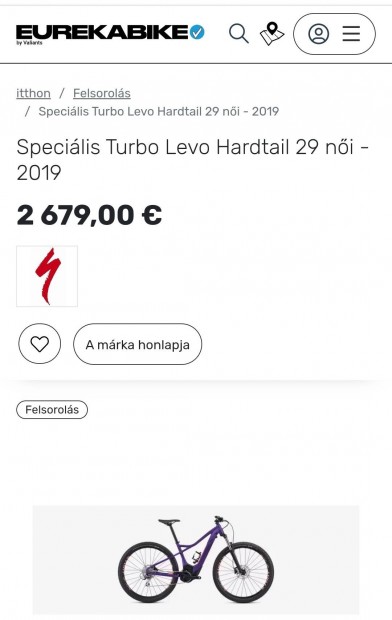 Specialized Turbo Levo e-bike, ebike elad!