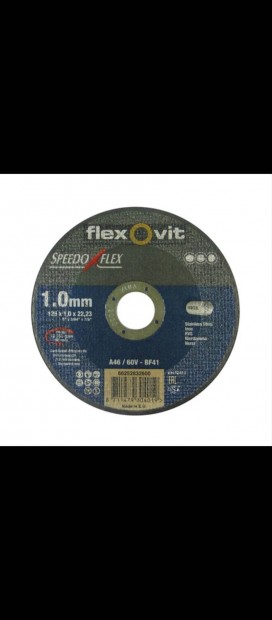 Speed O flex 125 mm 1 mm vg korong