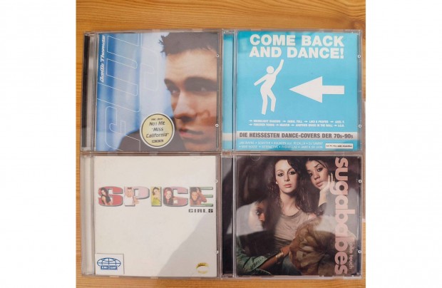 Spice Girls Sugababes Dante T Vangelis Pilot.6db CD egyben