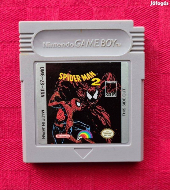 Spider-Man 2 (Nintendo Game Boy) color advance gameboy Angol nyelv US