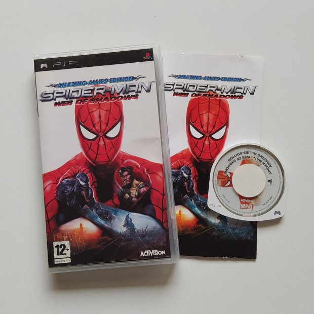 Spider-Man Web of Shadows Amazing Allies Edition PSP Playstation