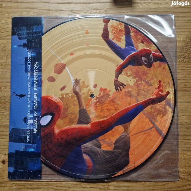 Spider-Man: Into The Spider-Verse 2 lemezes Picture Disc