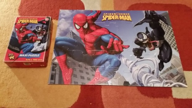 Spider man 30 db-os puzzle 