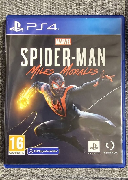 Spiderman Miles Morales PS4 Ps5 Hasznlt jtk Playstation 4 5