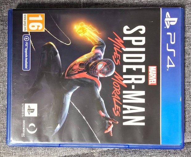 Spiderman Miles Morales PS4 hasznlt jtk Playstation 4