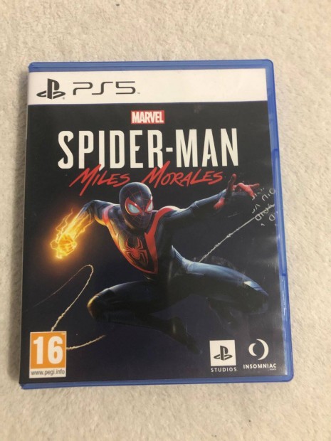 Spiderman Spider-Man Miles Morales Ps5 Playstation 5 magyar feliratos