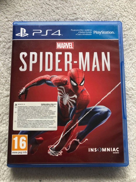 Spiderman Spider-Man Ps4 Playstation 4 magyar feliratos jtk