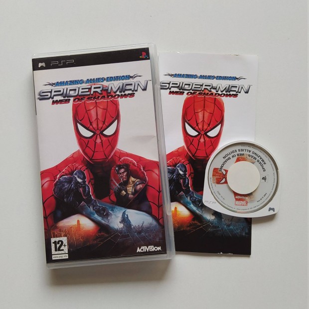 Spiderman: Web of Shadows PSP Playstation