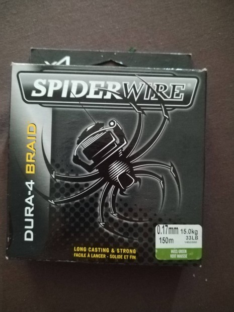 Spiderwire 0.17mm, 15.0 kg Fonott perget zsinr 150m Elad