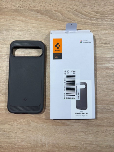 Spigen Rugged Armor Marble Gray Google Pixel 9 Pro XL tok