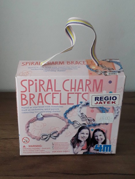 Spiral Charm bracelets kreatv kszlet. 