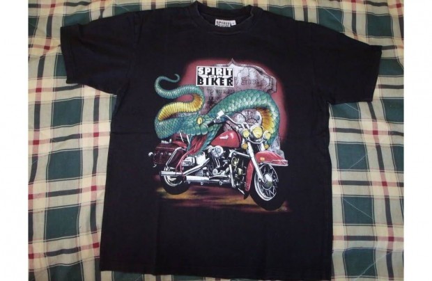 Spirit of Biker chopper motoros pl, S mret, szlessge 51cm