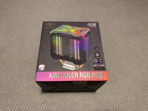 Spirit of Gamer Aircooler Pro Argb processzor ht