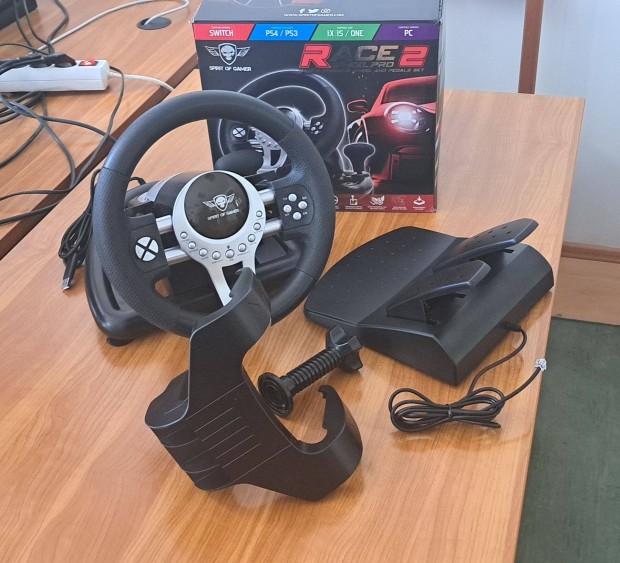 Spirit of Gamer Kormny - Race Wheel Pro 2 (kormny+pedlok+vlt, PC