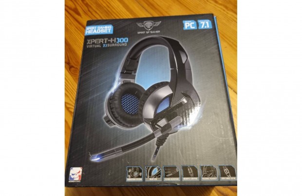 Spirit of gamer Xpert H-300 fejhallgat