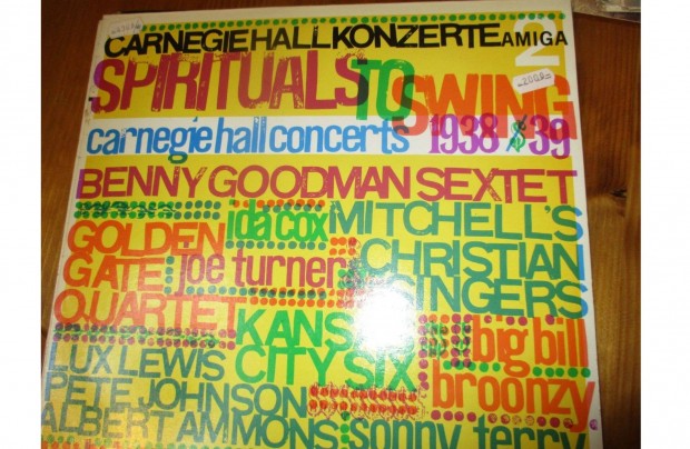 Spirituals to swing 1938/39 bakelit hanglemezek eladók (2 db)