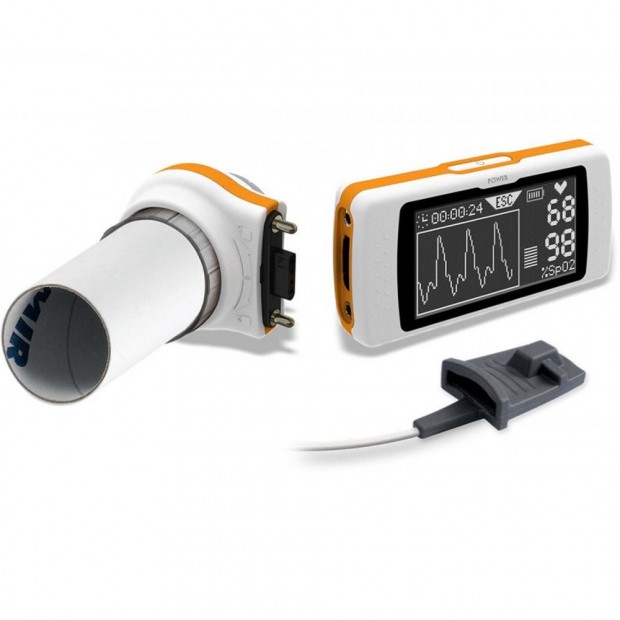 Spirometer SPIRODOC PC csatlakozs + SpO2 + szoftver + ujrahasznlhat
