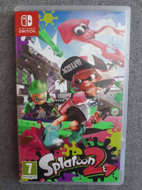 Splatoon 2 nintendo switch jtk elad/csere