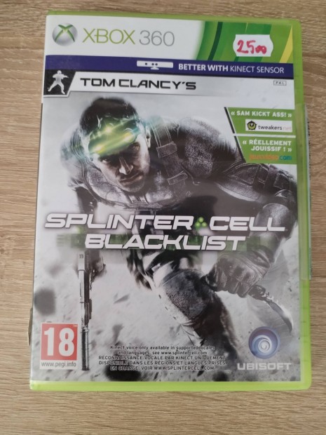 Splinter Cell Blacklist Xbox 360 jtk 