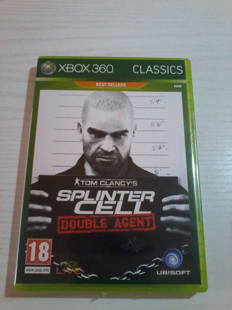 Splinter Cell Double Agent Xbox 360 jtk elad.(nem postzom)