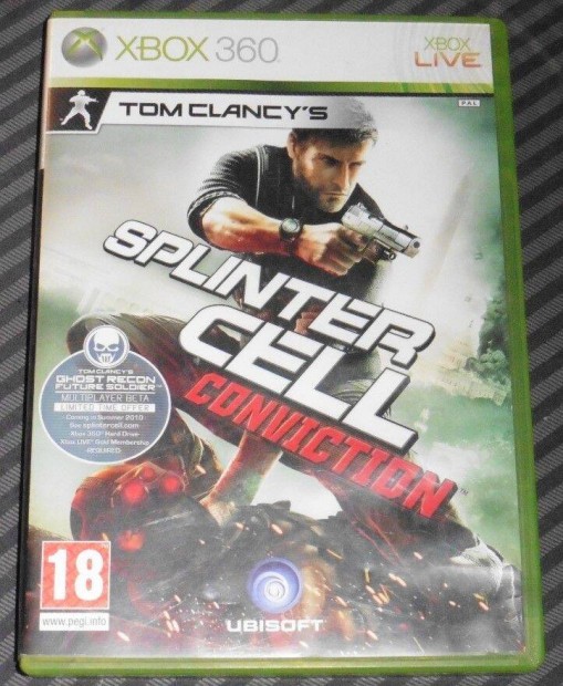 Splinter Cell - Conviction Gyári Xbox 360, Xbox ONE, Series X Játék
