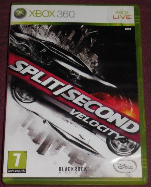 Split Second Velocity (auts) Gyri Xbox 360, Xbox ONE, Series X Jtk