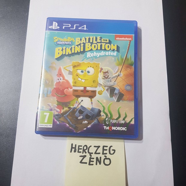 Sponge bob battle for bikini bottom ps4